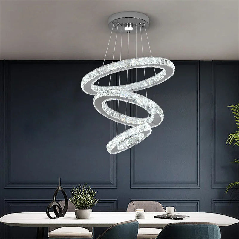 moderne luxe kristallen hanglamp decoratieve verlichting