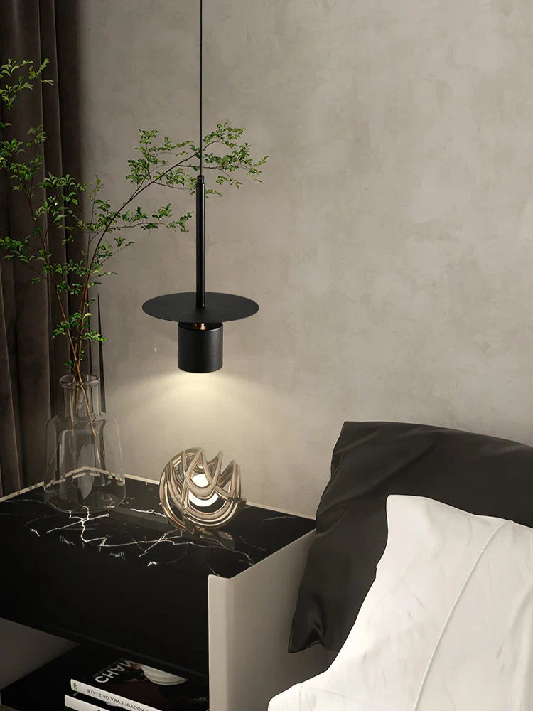 Moderne kroonluchter van zwart ijzer voor elegante interieurdecoratie