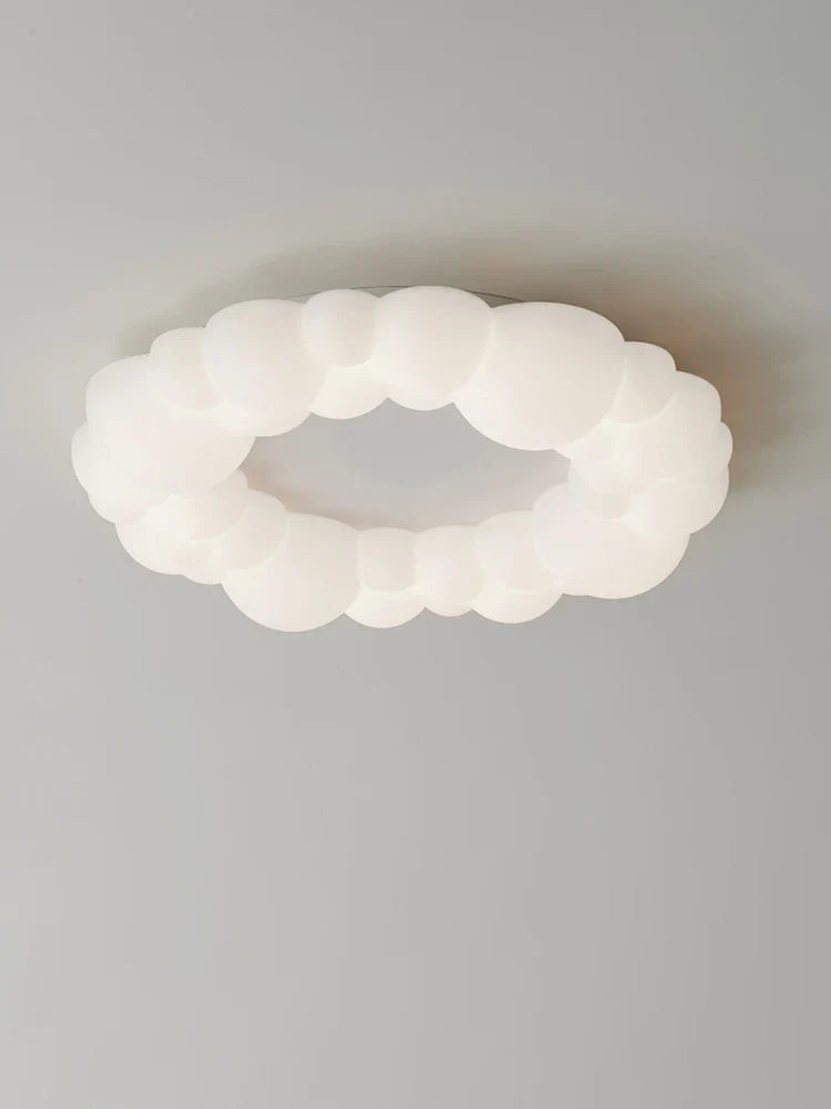 moderne wolk led design noordelijke ringlamp kroonluchter verlichting