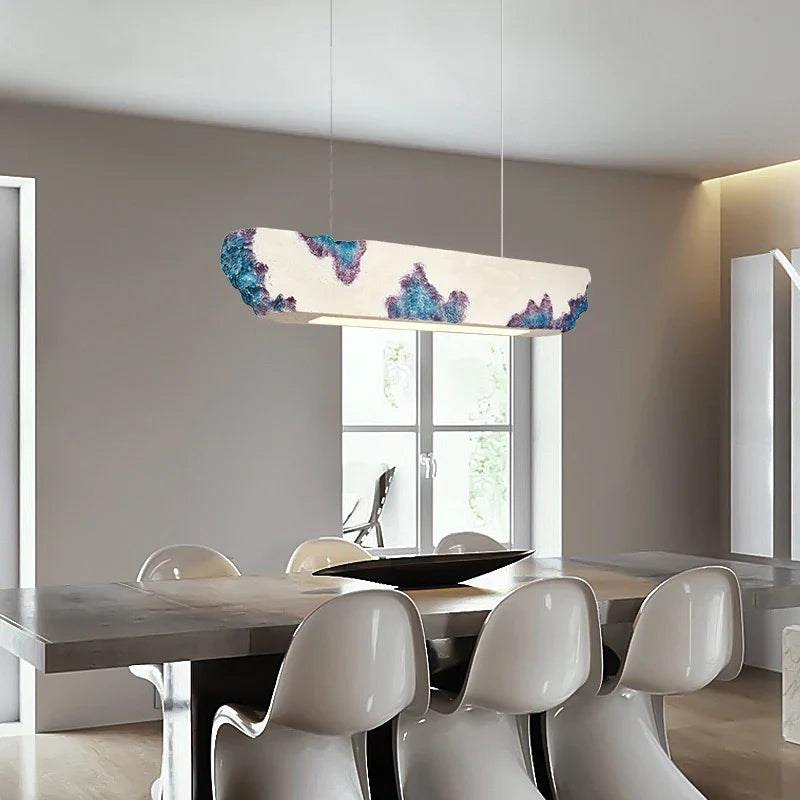 minimalistische nordische wabi-sabi led-lamp voor restaurant en bar