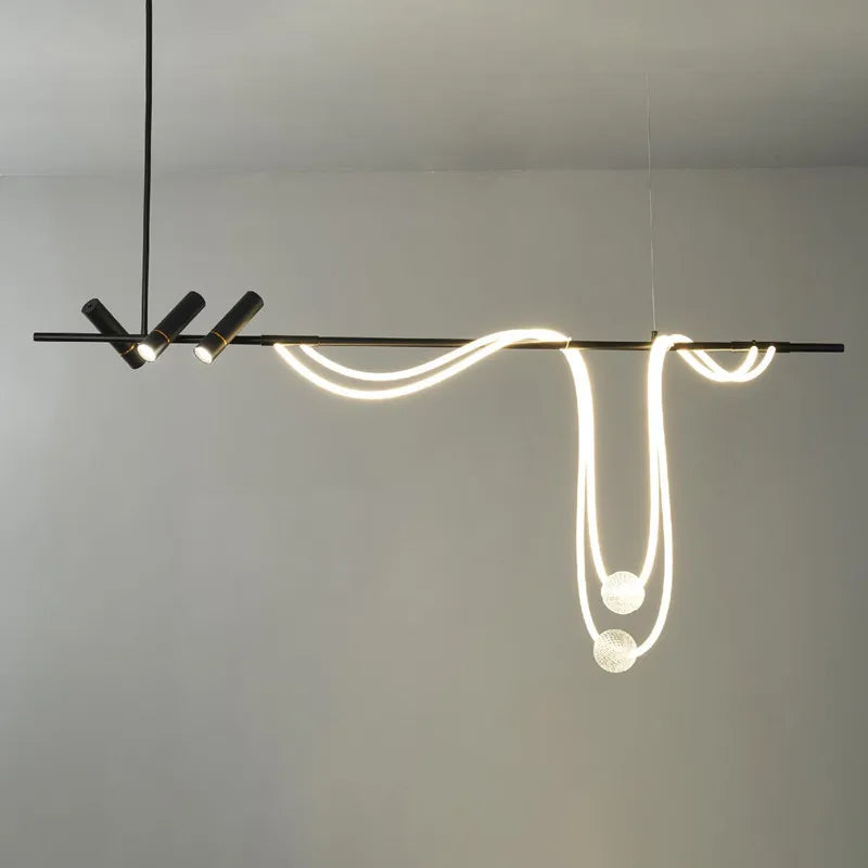 Hedendaagse LED-kroonluchter voor woonkamer