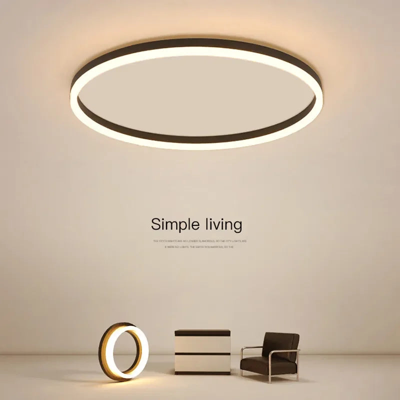 Contemporaine Scandinavische LED-hanglamp