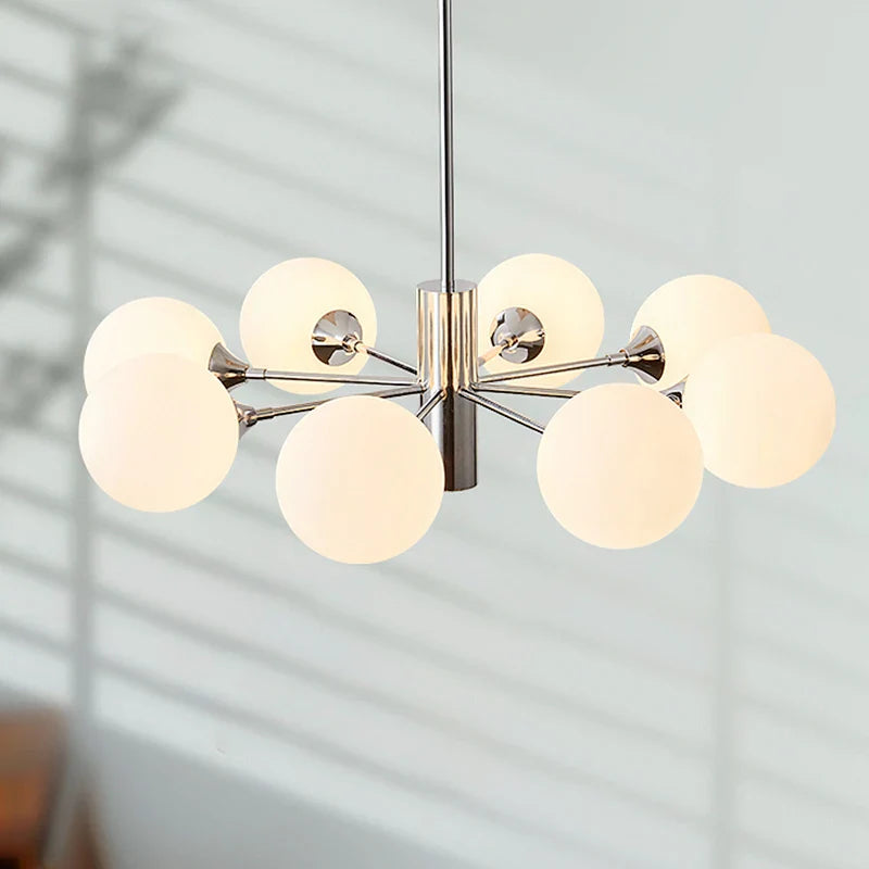 Moderne Scandinavische design hanglamp in magische boonvorm, luxe binnenverlichting