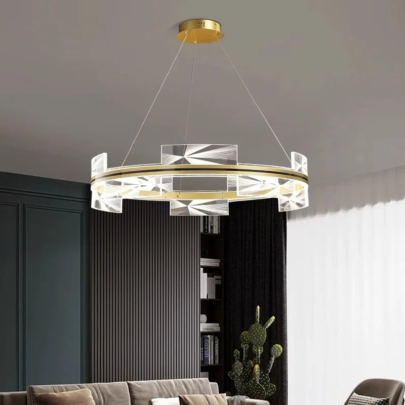 moderne led-kroonluchter voor binnenverlichting