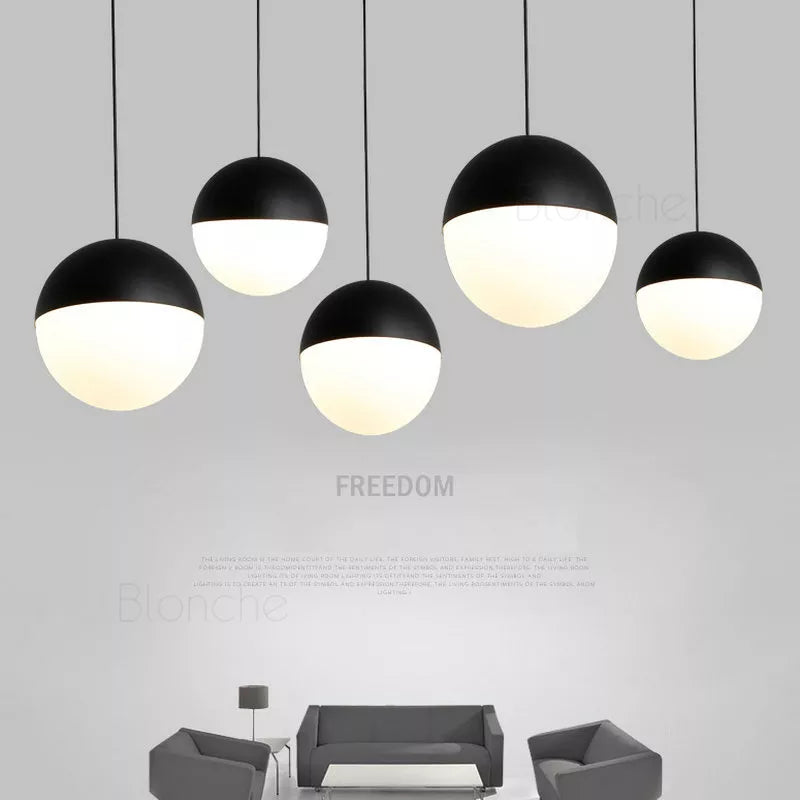 Elegante Scandinavische LED-hanglamp