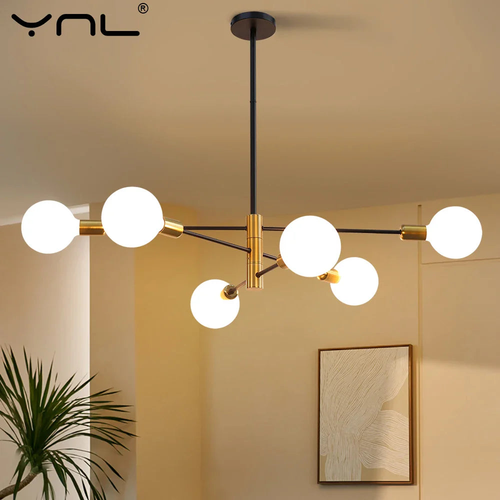 moderne nordische led-hanglamp voor binnenhuisdecoratie