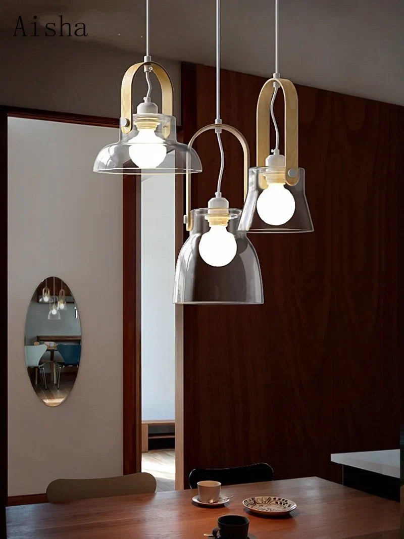 glazen design kroonluchter voor moderne binnenhuisdecoratie