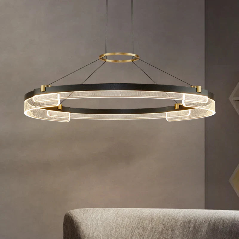 Minimalistische moderne Scandinavische LED hanglamp, zen stijl voor theesalon