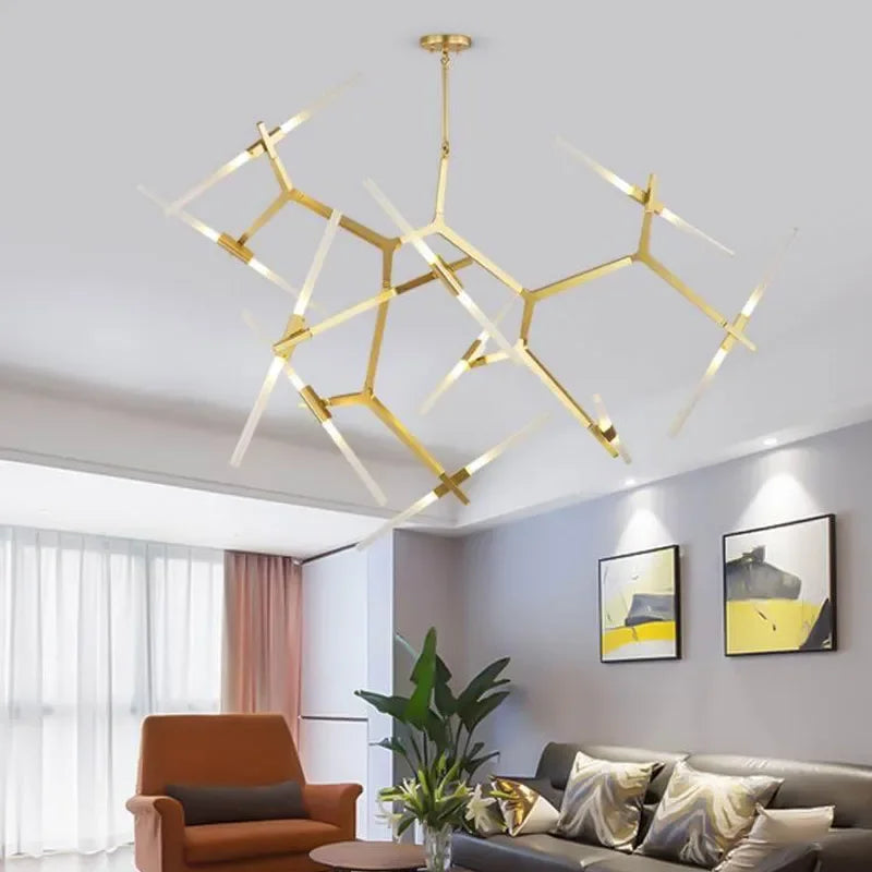 Elegante hangende eigentijdse kroonluchter