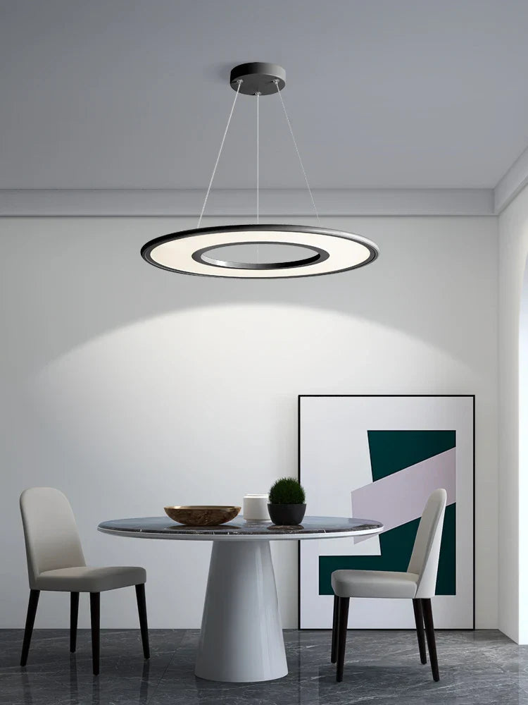 moderne eenvoudige noordse minimalistische creatieve led-kroonluchter