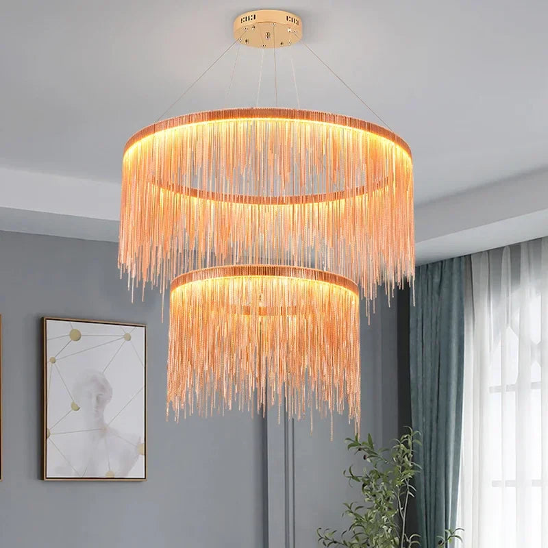 Moderne chromen hangende design kroonluchter