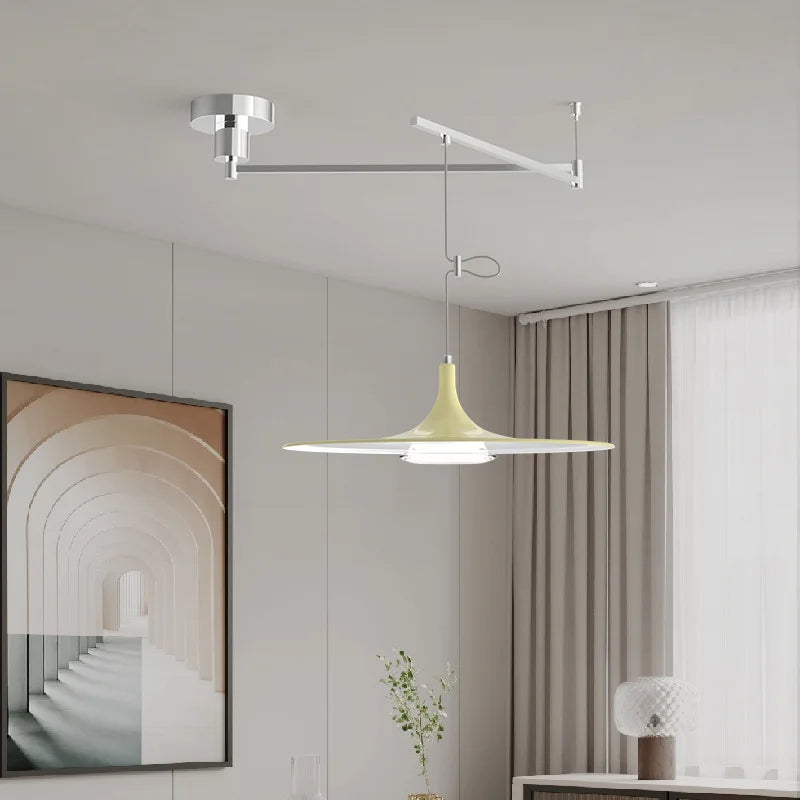 Minimalistische eigentijdse hangende kroonluchter