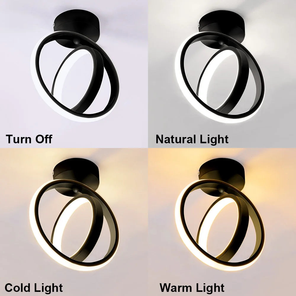 Strakke chique design LED-kroonluchter