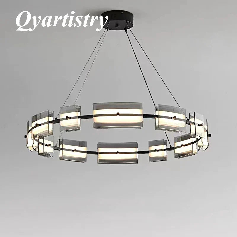 Elegant design led-kroonluchter om op te hangen