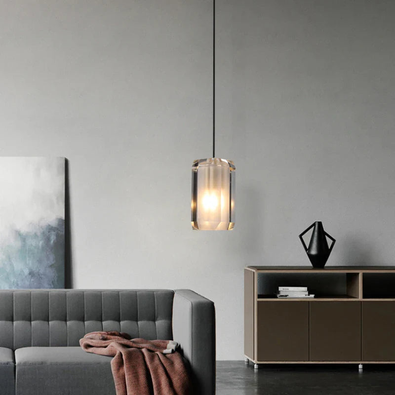 Kristallen kroonluchter: glans verlicht design