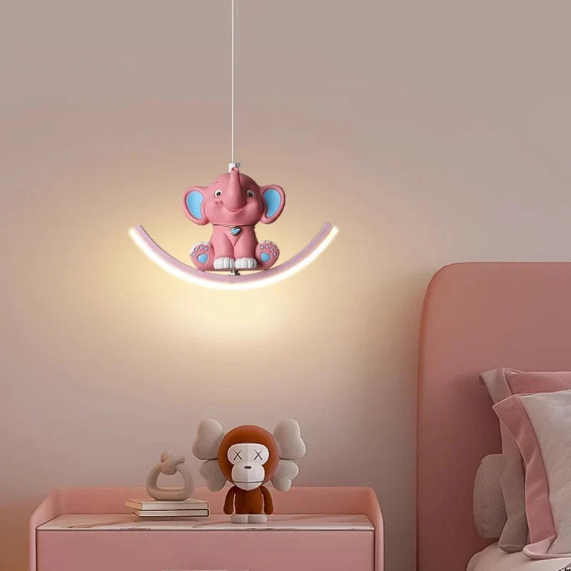 schattige dieren nachtlamp hanglamp voor kinderen, moderne decoratie