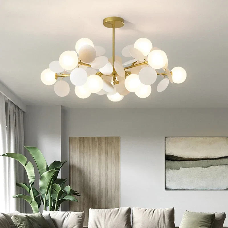 Minimalistische Scandinavische LED-kroonluchter