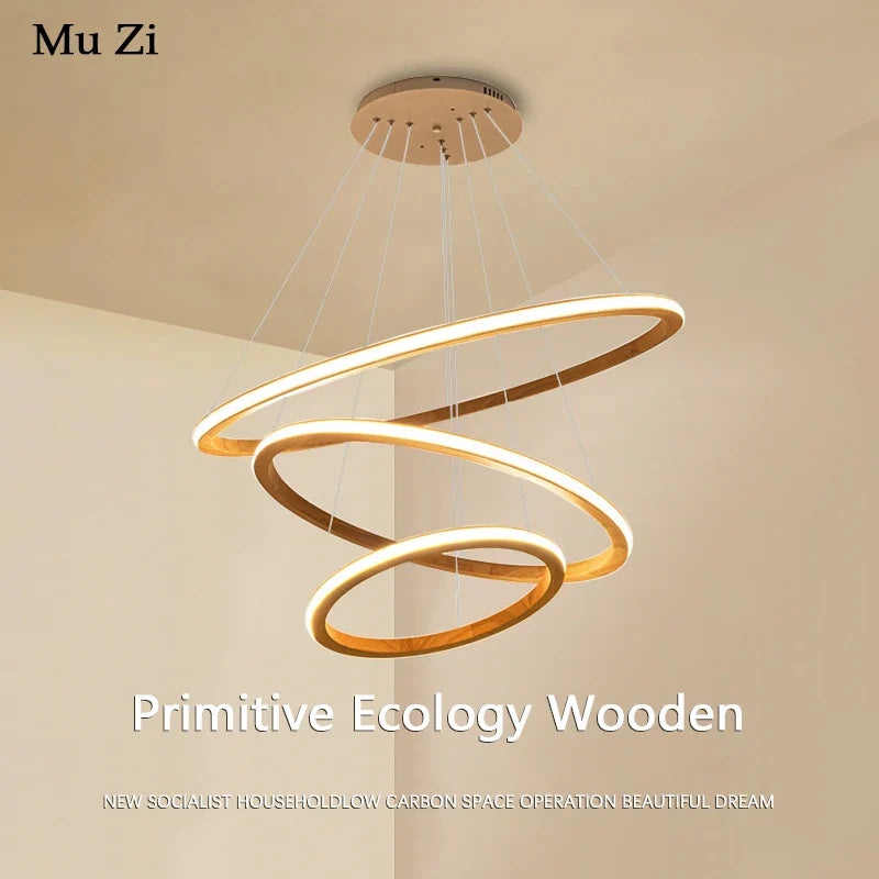 Elegant lichtgevend eigentijds design hanglamp