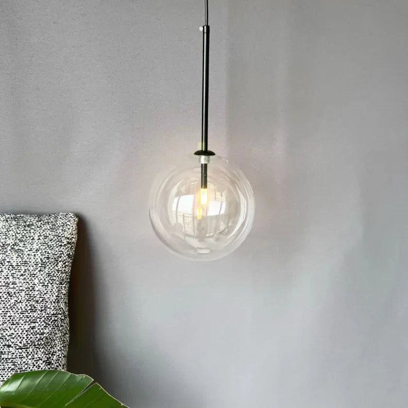 Elegante Moderne Design Glazen Hanglamp
