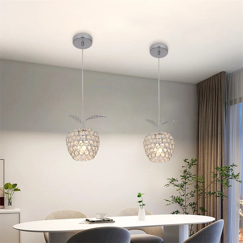Moderne elegante kristal hanglamp