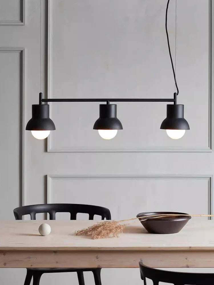 creatieve moderne minimalistische kroonluchter met drie verstelbare koppen