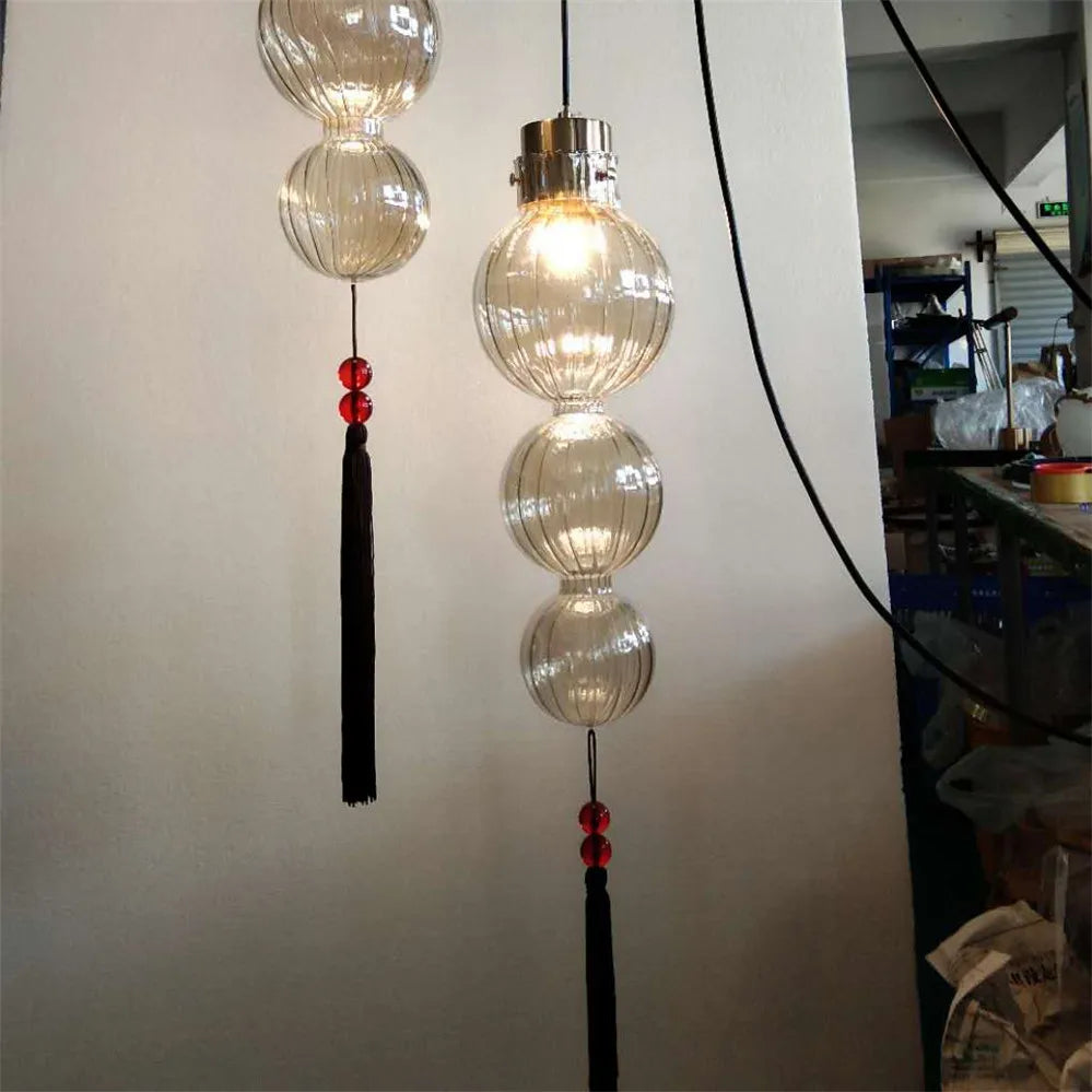 Moderne Chinese glazen designkroonluchter