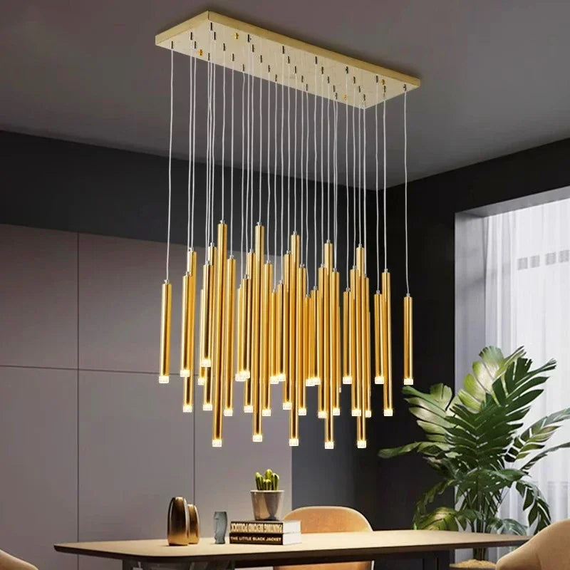 moderne druppelvormige kroonluchter voor binnenverlichting 2024