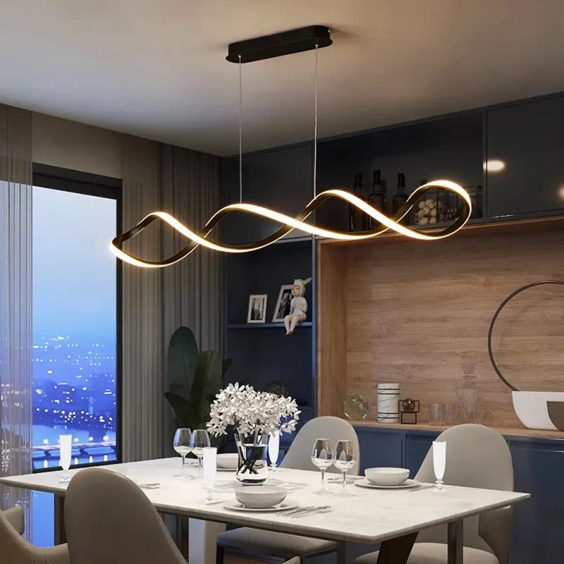 Moderne eetkamer lamp decoratie huis modern slimme hanglamp verlichting decoratie woonkamer kroonluchters voor eetkamer
