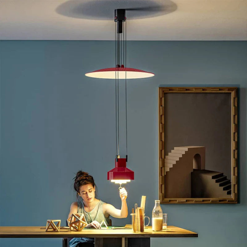 verstelbare Scandinavische hanglamp voor elegante binnenruimte