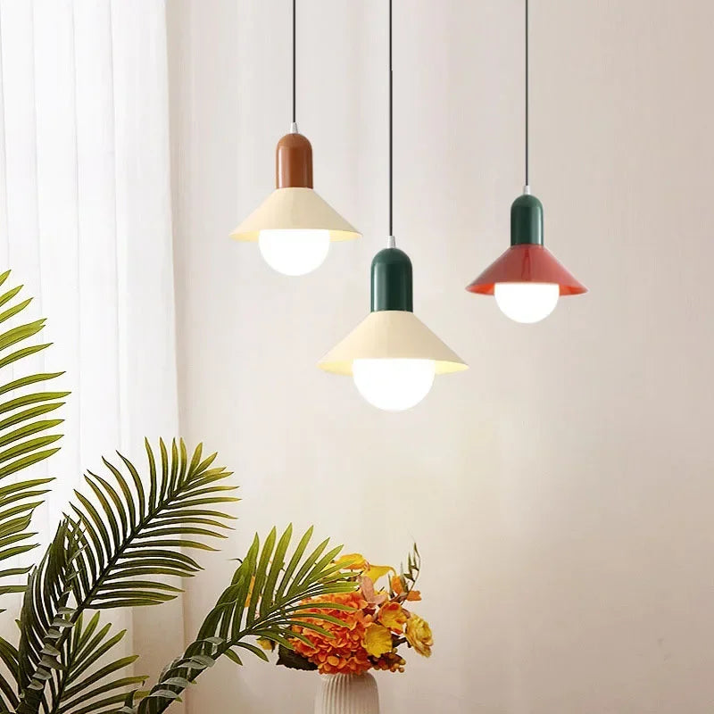 minimalistische noordelijke led-kroonluchter voor bar en restaurant