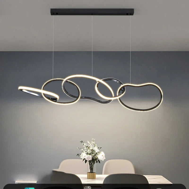 Moderne slaapkamer eetkamer decoratieve led plafondlampen hanglampen binnenverlichting binnenverlichting plafondlamp kroonluchter