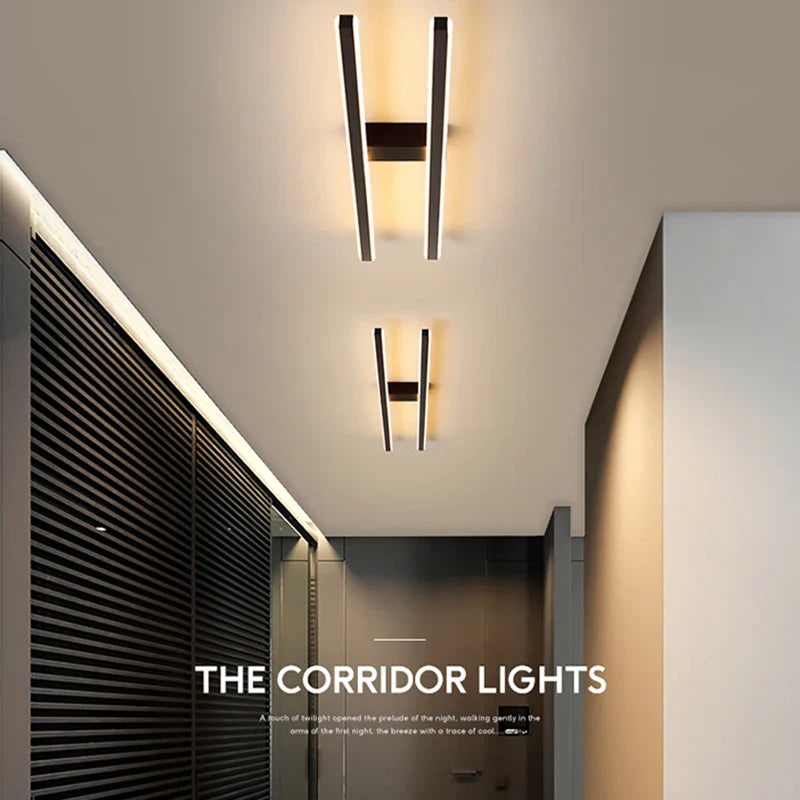 Elegant strak modern designlamp
