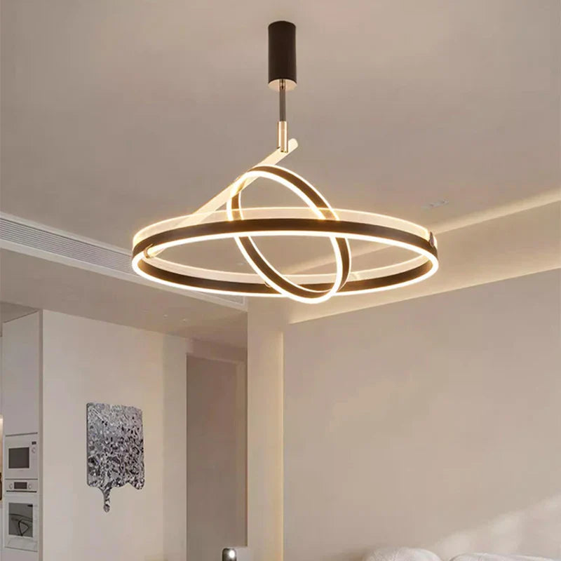 moderne led-hanglamp kroonluchter voor decoratieve binnenverlichting