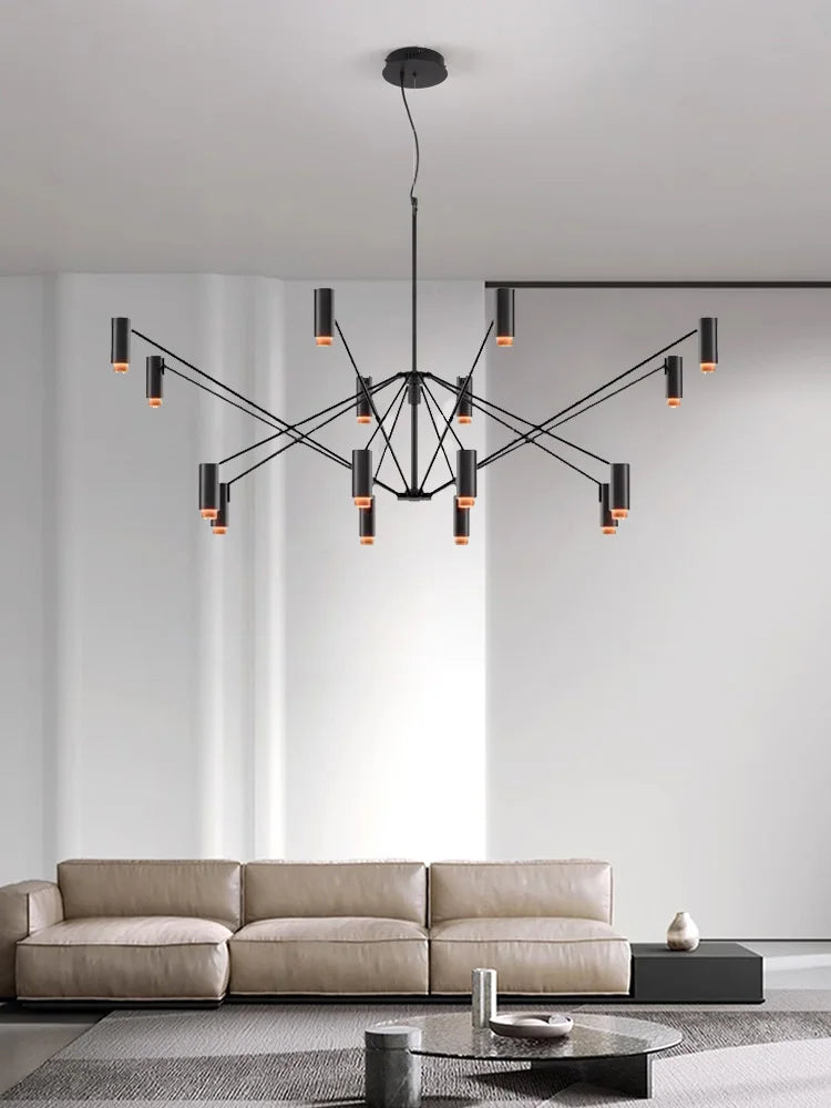 Modern design kroonluchter voor elegante binnenverlichting