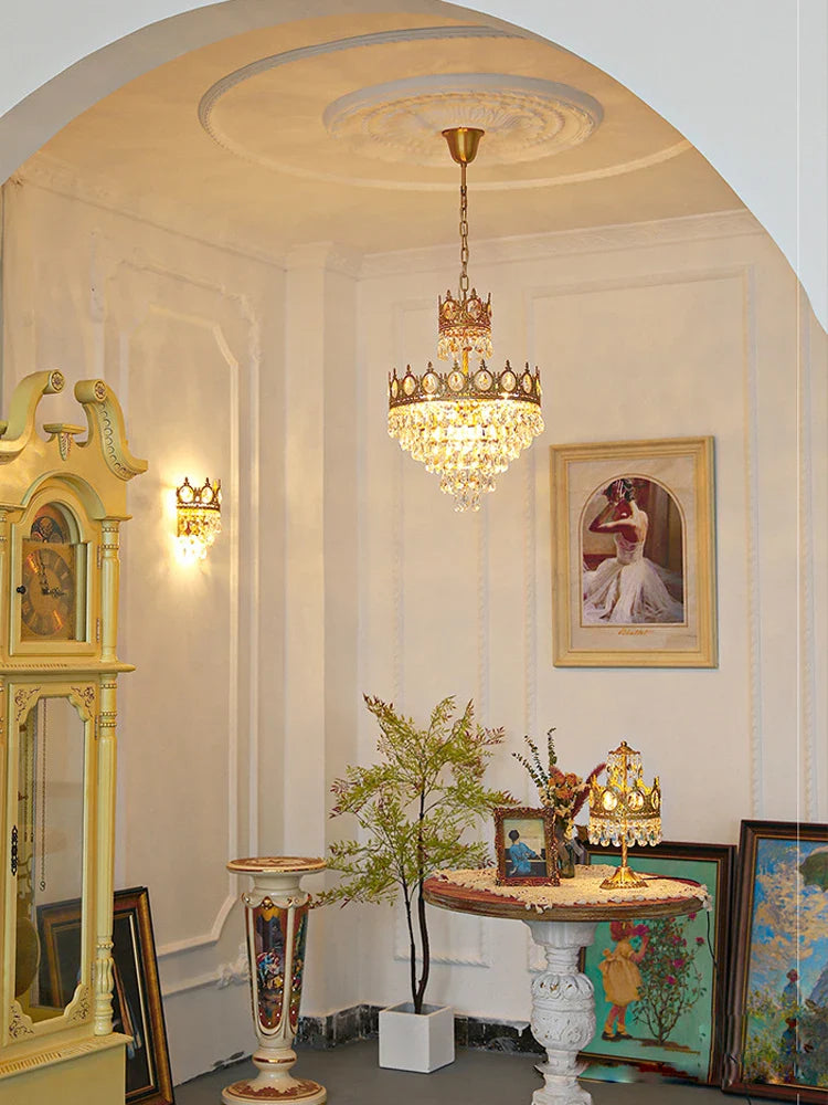 dimbare k9 kristallen kroonluchter voor elegante verlichting