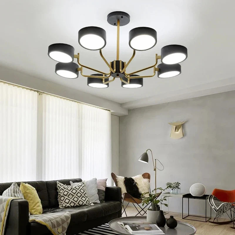 Elegante minimalistische moderne hanglamp kroonluchter