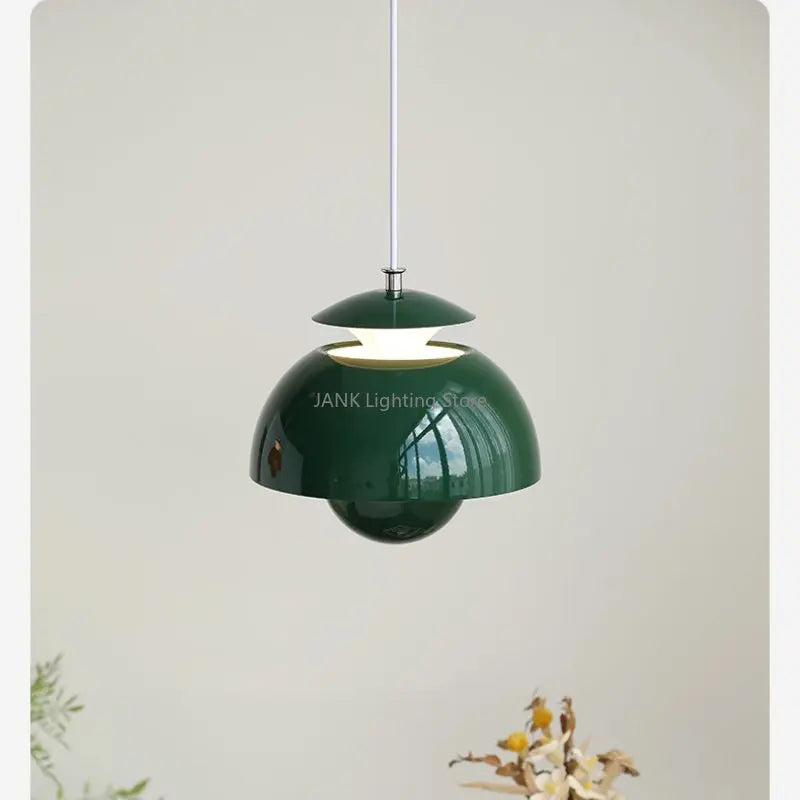 Deens design bloemknop moderne eenvoudige hanglamp restaurant kinderkamer nachtkastje kroonluchter noordelijk huis led lampen