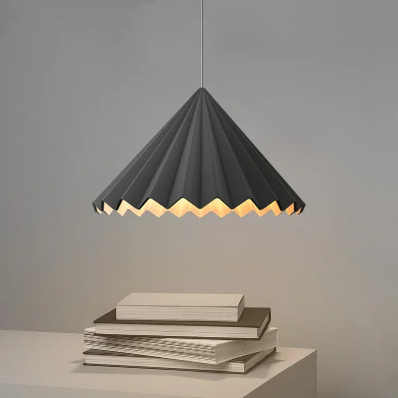 Nordische LED paraplu van hars design