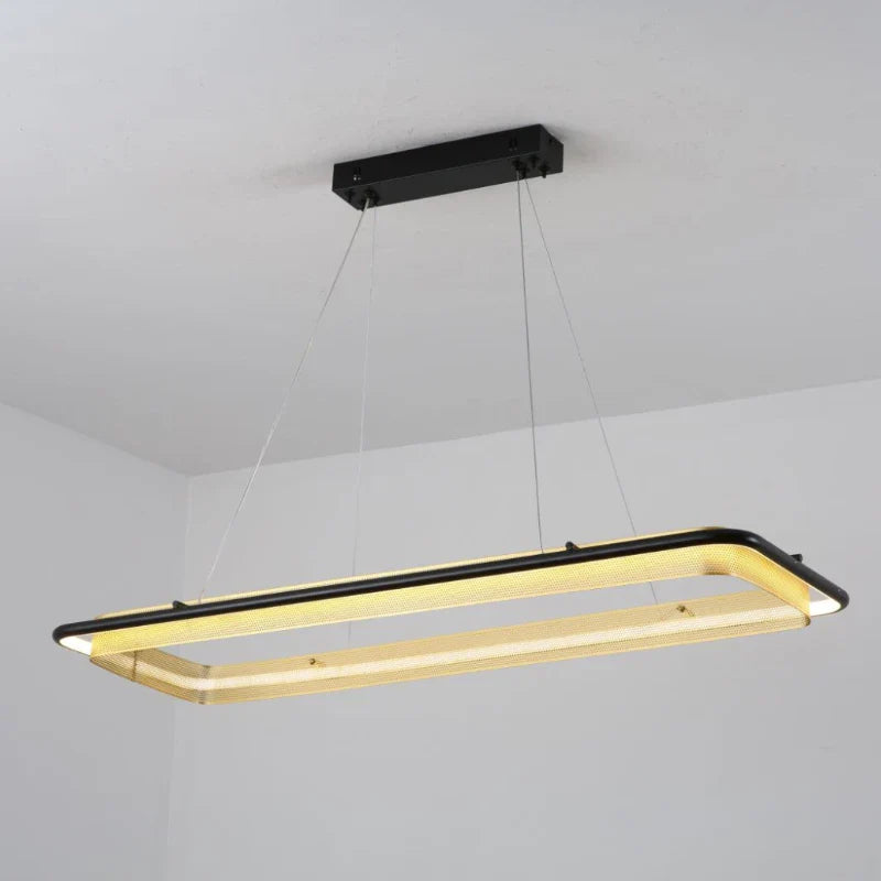 luxe cirkelvormige led-kroonluchter modern decoratief design