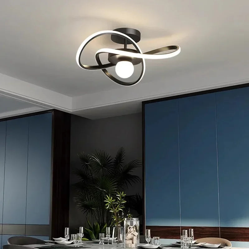 Moderne lichte elegante hangende kroonluchter
