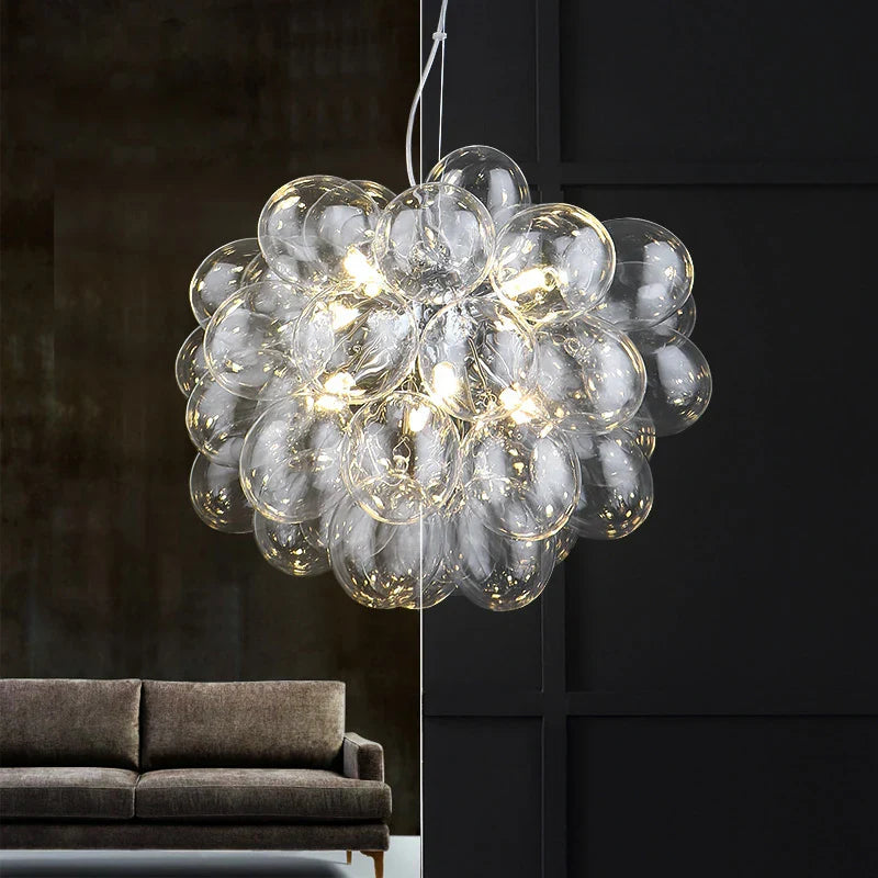Moderne Moonriver glazen hangkroonluchter voor decoratie