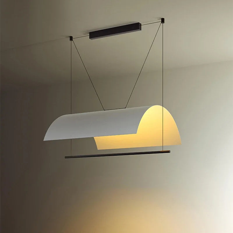 Unieke kroonluchter, modern en lichtgevend design