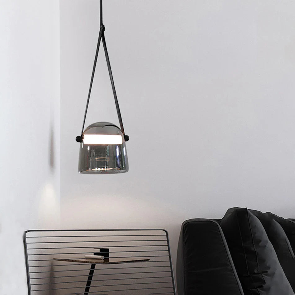noordelijke glazen led kroonluchter voor decoratieve verlichting