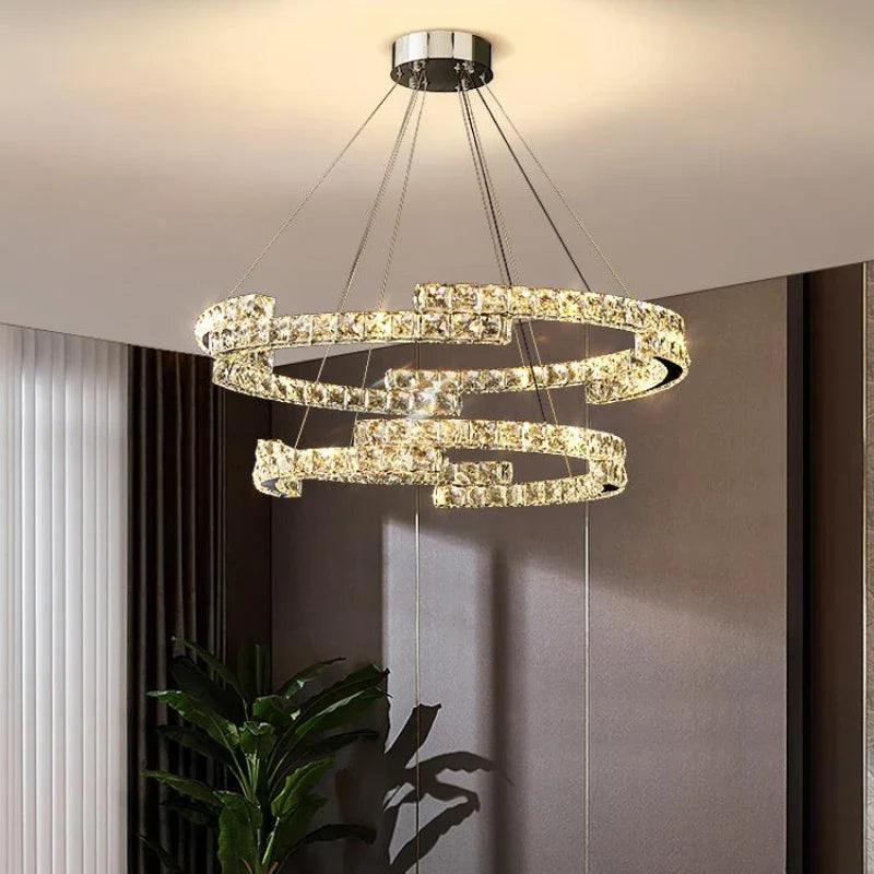 Exclusieve elegante LED kristalkroonluchter