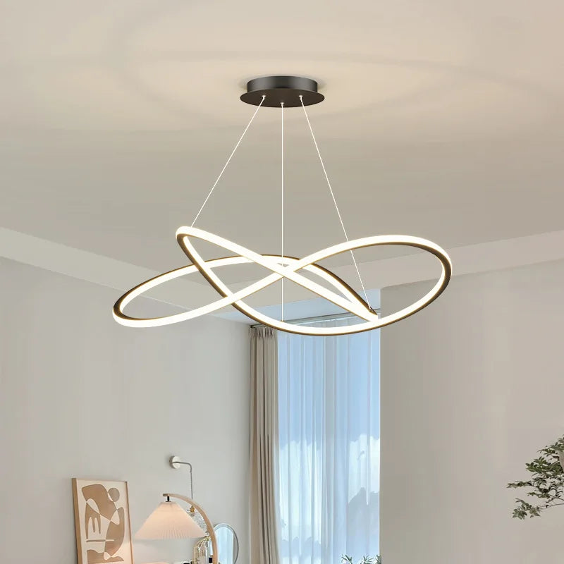 moderne led-kroonluchter voor elegante binnenhuisdecoratie