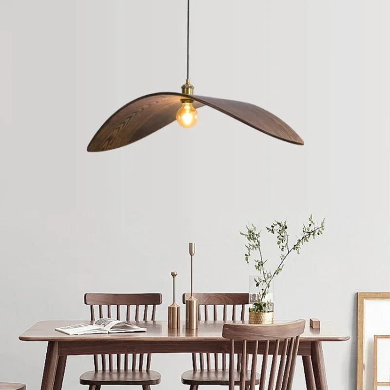 Strakke Japanse Wabi-sabi plafondlamp