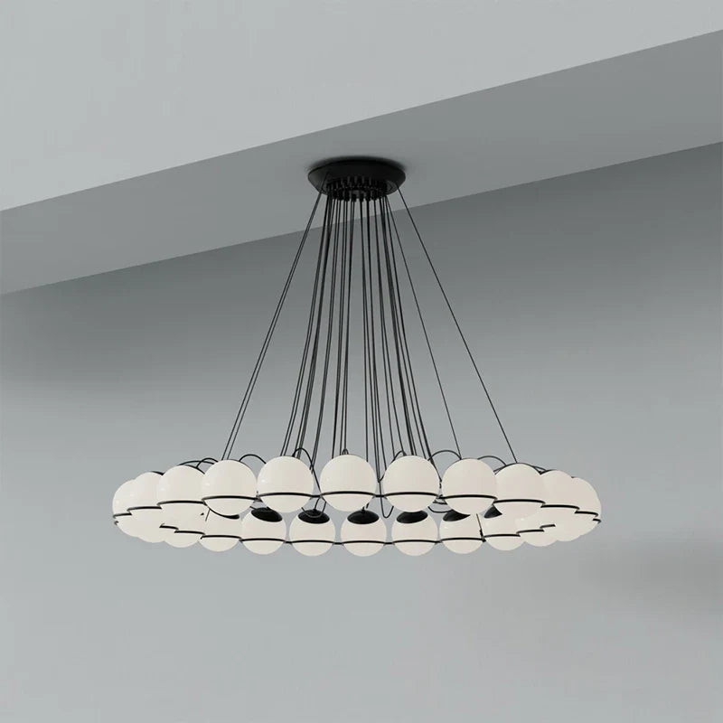 Transparante design kroonluchter met verfijnde sfeer
