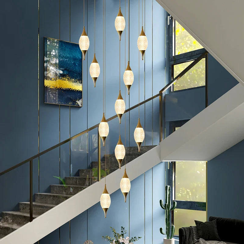 moderne kroonluchter voor hotel- en restaurantdecoratie