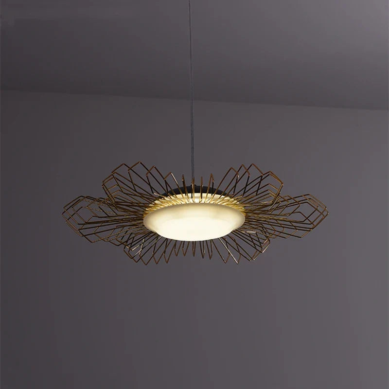 Lichtgevende moderne elegante bloemkroonluchter