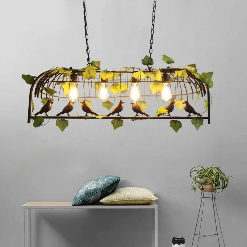 plantenkroonluchter voor restaurant- en bardecoratie